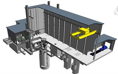 diagram of versatile test reactor